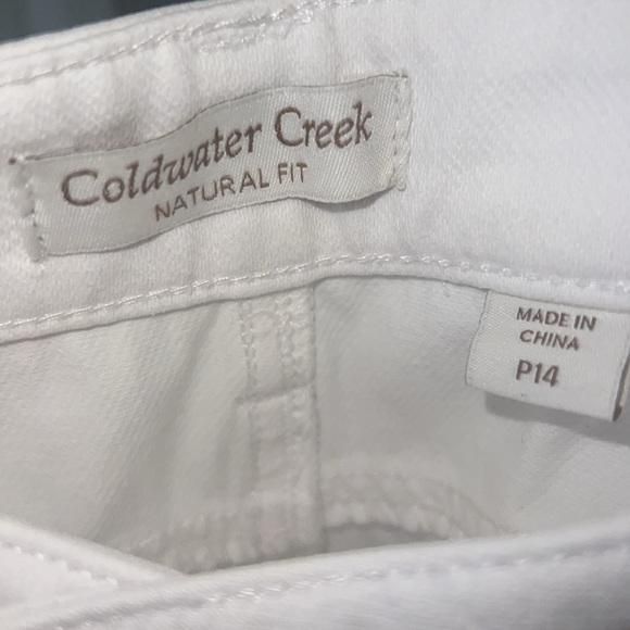 Cold Water Creek White Soft Jeans - Picture 5 of 7